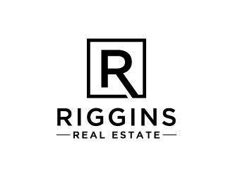 Riggins Real Estate logo design by labo