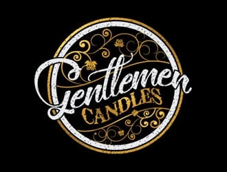 Gentlemen Candles logo design by LogoInvent