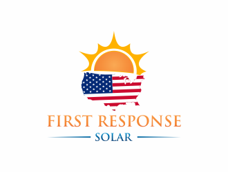 First Response Solar logo design by haidar