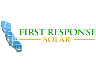 First Response Solar logo design by Dakon