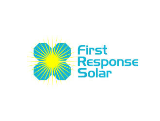 First Response Solar logo design by serprimero