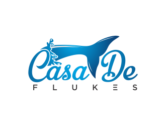 Casa De Flukes logo design by suratahmad11