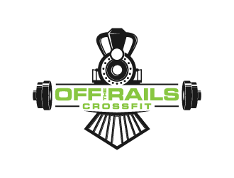 Off the Rails CrossFit logo design by shadowfax