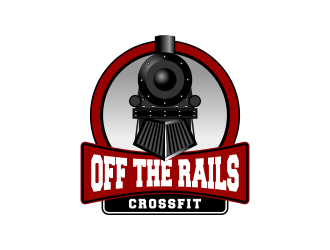 Off the Rails CrossFit logo design by Kruger