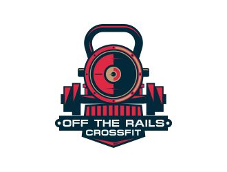 Off the Rails CrossFit logo design by cholis18