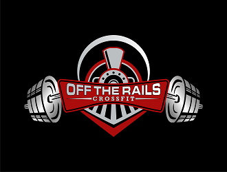 Off the Rails CrossFit logo design by Republik