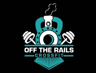 Off the Rails CrossFit logo design by shere