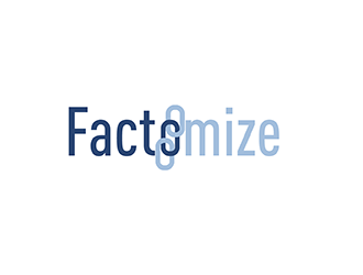 Factomize logo design by geomateo