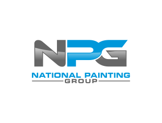 National Painting Group logo design by akhi