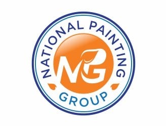 National Painting Group logo design by 48art