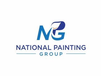 National Painting Group logo design by 48art