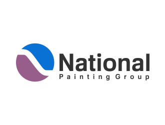 National Painting Group logo design by AisRafa