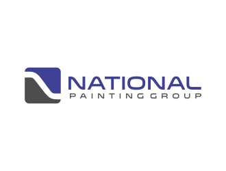 National Painting Group logo design by AisRafa
