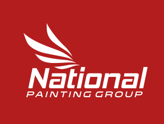 National Painting Group logo design by AisRafa