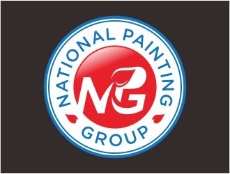National Painting Group logo design by 48art