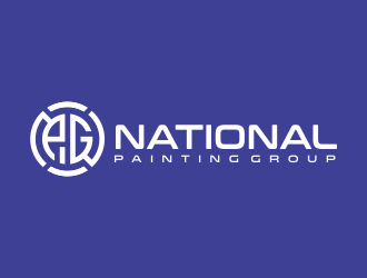 National Painting Group logo design by AisRafa