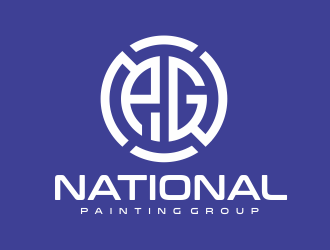 National Painting Group logo design by AisRafa