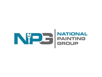 National Painting Group logo design by Leebu