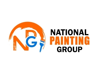 National Painting Group logo design by mindstree