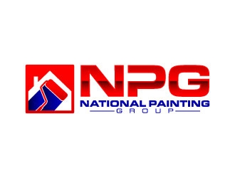 National Painting Group logo design by daywalker