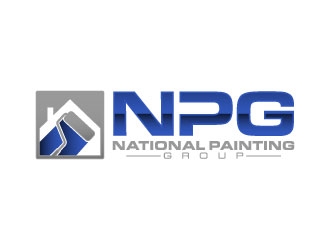 National Painting Group logo design by daywalker