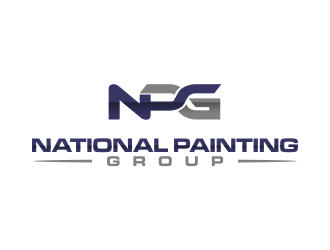 National Painting Group logo design by oke2angconcept