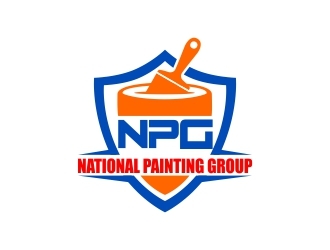 National Painting Group logo design by b3no