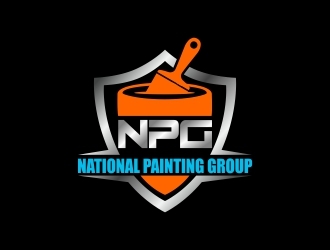 National Painting Group logo design by b3no