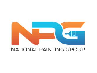 National Painting Group logo design by Aster