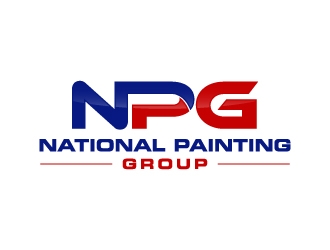 National Painting Group logo design by labo