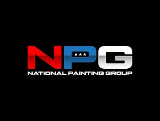 National Painting Group logo design by boybud40