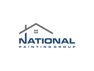 National Painting Group logo design by enilno