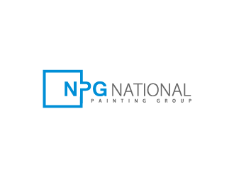 National Painting Group logo design by Patrik
