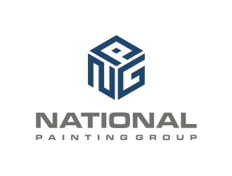 National Painting Group logo design by enilno