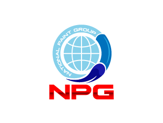 National Painting Group logo design by reight