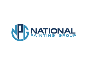 National Painting Group logo design by kopipanas
