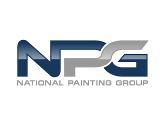 National Painting Group logo design by kopipanas