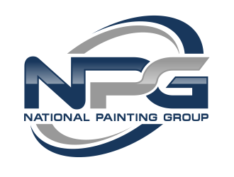 National Painting Group logo design by kopipanas