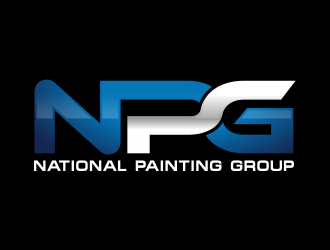National Painting Group logo design by kopipanas
