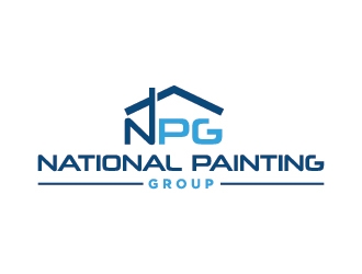 National Painting Group logo design by onep