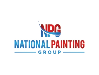 National Painting Group logo design by onep