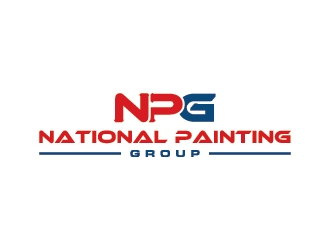 National Painting Group logo design by onep