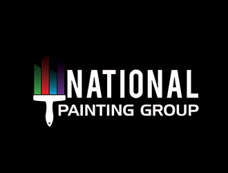 National Painting Group logo design by Suvendu