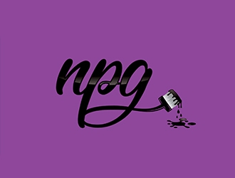 National Painting Group logo design by Suvendu