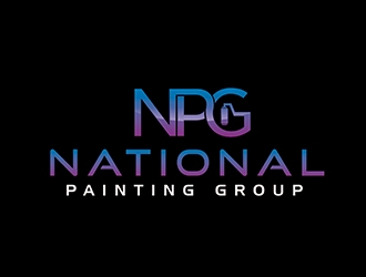 National Painting Group logo design by Suvendu