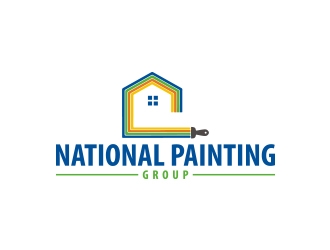 National Painting Group logo design by Rexi_777