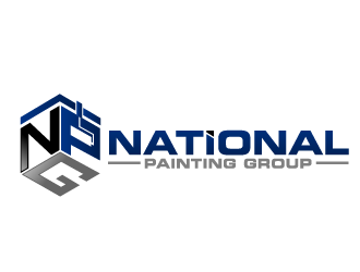 National Painting Group logo design by THOR_