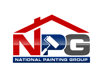 National Painting Group logo design by THOR_