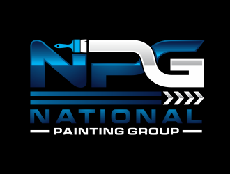 National Painting Group logo design by agus