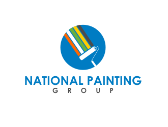 National Painting Group logo design by rdbentar